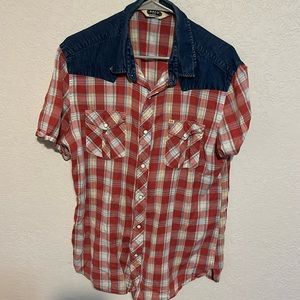 Salt Valley Plaid Pearl Snap